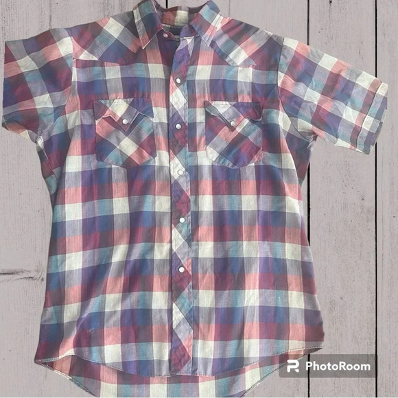 Pardner Other - Vintage Pardner Pearl Snap Button Up